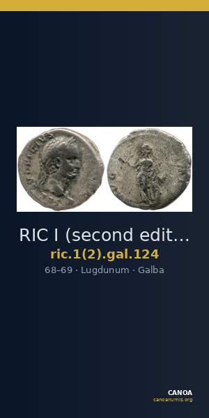 RIC I (second edition) Galba 124 — CANOA