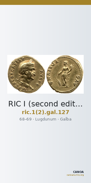 RIC I (second edition) Galba 127 — CANOA