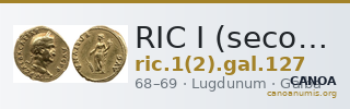 RIC I (second edition) Galba 127 — CANOA