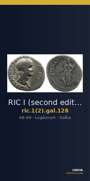 RIC I (second edition) Galba 128 — CANOA
