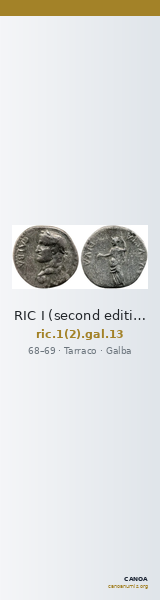 RIC I (second edition) Galba 13 — CANOA