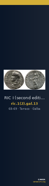 RIC I (second edition) Galba 13 — CANOA