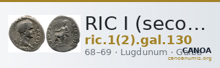 RIC I (second edition) Galba 130 — CANOA