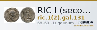 RIC I (second edition) Galba 131 — CANOA