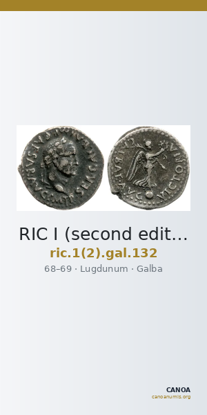 RIC I (second edition) Galba 132 — CANOA