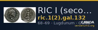 RIC I (second edition) Galba 132 — CANOA
