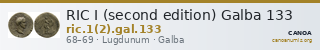 RIC I (second edition) Galba 133 — CANOA