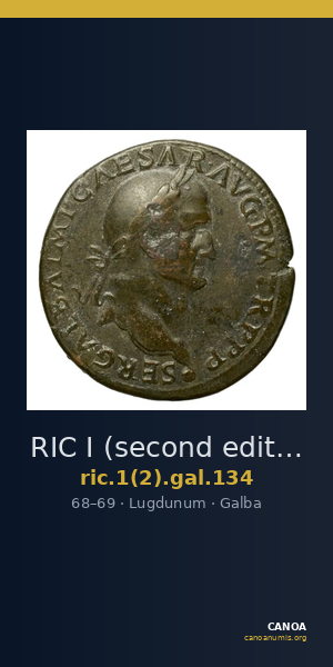 RIC I (second edition) Galba 134 — CANOA