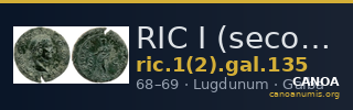 RIC I (second edition) Galba 135 — CANOA