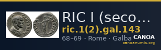 RIC I (second edition) Galba 143 — CANOA