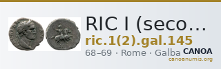 RIC I (second edition) Galba 145 — CANOA
