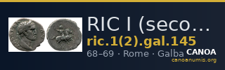 RIC I (second edition) Galba 145 — CANOA