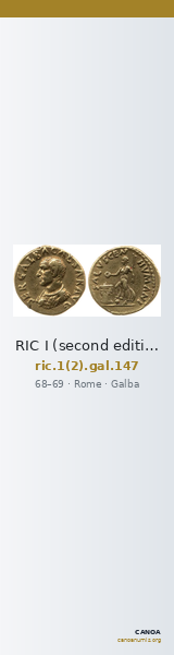 RIC I (second edition) Galba 147 — CANOA