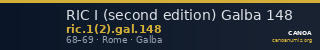 RIC I (second edition) Galba 148 — CANOA