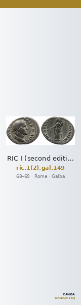 RIC I (second edition) Galba 149 — CANOA