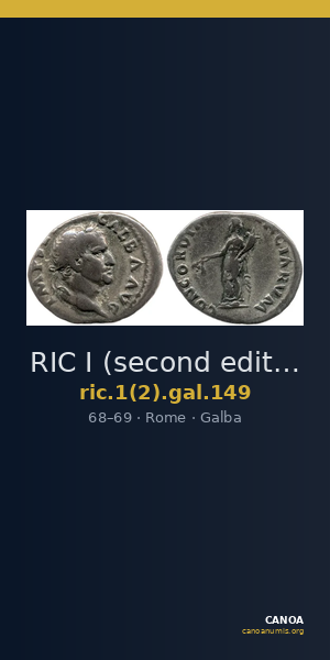 RIC I (second edition) Galba 149 — CANOA