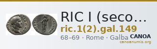 RIC I (second edition) Galba 149 — CANOA