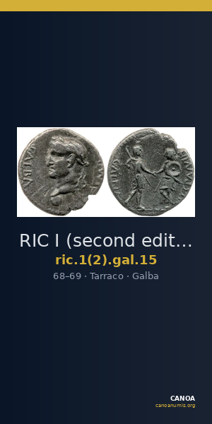 RIC I (second edition) Galba 15 — CANOA