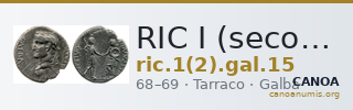 RIC I (second edition) Galba 15 — CANOA