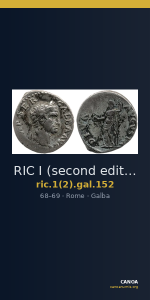 RIC I (second edition) Galba 152 — CANOA