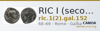 RIC I (second edition) Galba 152 — CANOA