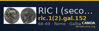 RIC I (second edition) Galba 152 — CANOA