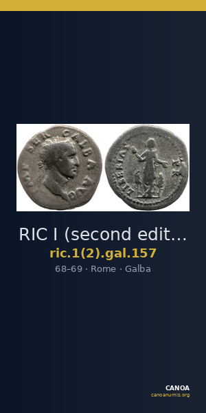 RIC I (second edition) Galba 157 — CANOA