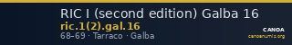 RIC I (second edition) Galba 16 — CANOA