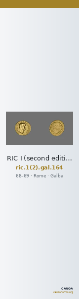 RIC I (second edition) Galba 164 — CANOA