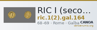 RIC I (second edition) Galba 164 — CANOA