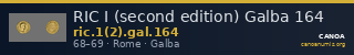 RIC I (second edition) Galba 164 — CANOA