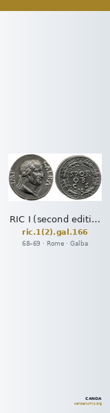 RIC I (second edition) Galba 166 — CANOA