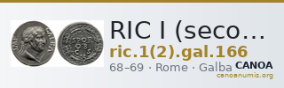 RIC I (second edition) Galba 166 — CANOA