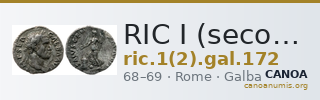 RIC I (second edition) Galba 172 — CANOA