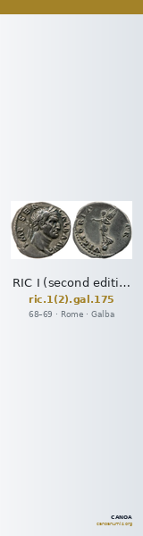 RIC I (second edition) Galba 175 — CANOA
