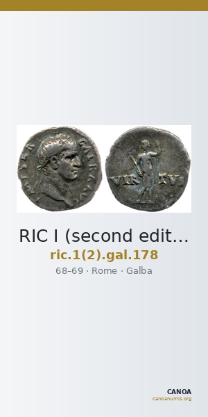 RIC I (second edition) Galba 178 — CANOA