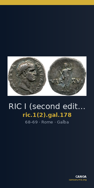 RIC I (second edition) Galba 178 — CANOA