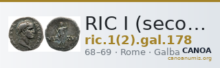 RIC I (second edition) Galba 178 — CANOA