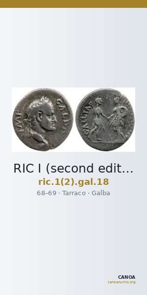 RIC I (second edition) Galba 18 — CANOA