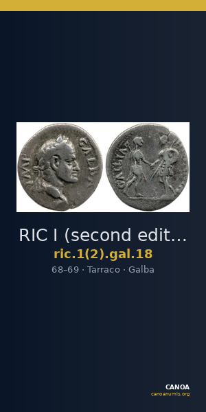 RIC I (second edition) Galba 18 — CANOA