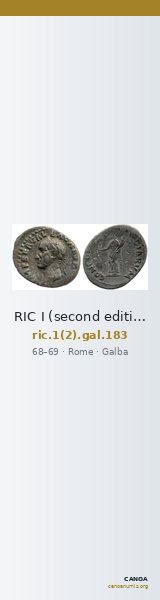 RIC I (second edition) Galba 183 — CANOA