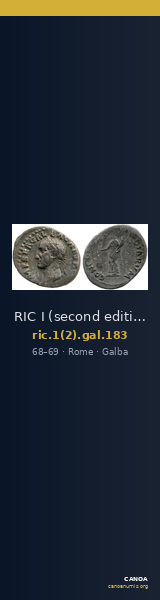 RIC I (second edition) Galba 183 — CANOA