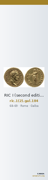 RIC I (second edition) Galba 184 — CANOA