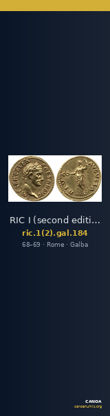 RIC I (second edition) Galba 184 — CANOA