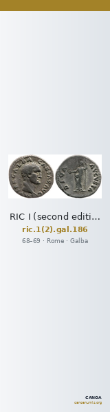 RIC I (second edition) Galba 186 — CANOA