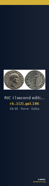 RIC I (second edition) Galba 186 — CANOA