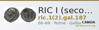 RIC I (second edition) Galba 187 — CANOA