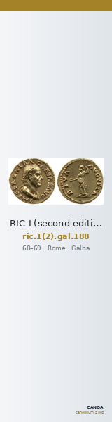 RIC I (second edition) Galba 188 — CANOA