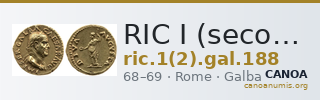 RIC I (second edition) Galba 188 — CANOA