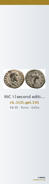 RIC I (second edition) Galba 191 — CANOA